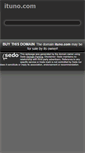 Mobile Screenshot of ituno.com