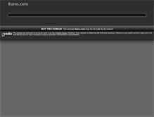 Tablet Screenshot of ituno.com